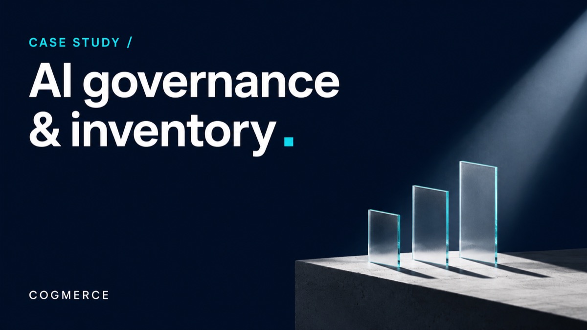 Case study thumbnail: AI governance and inventory