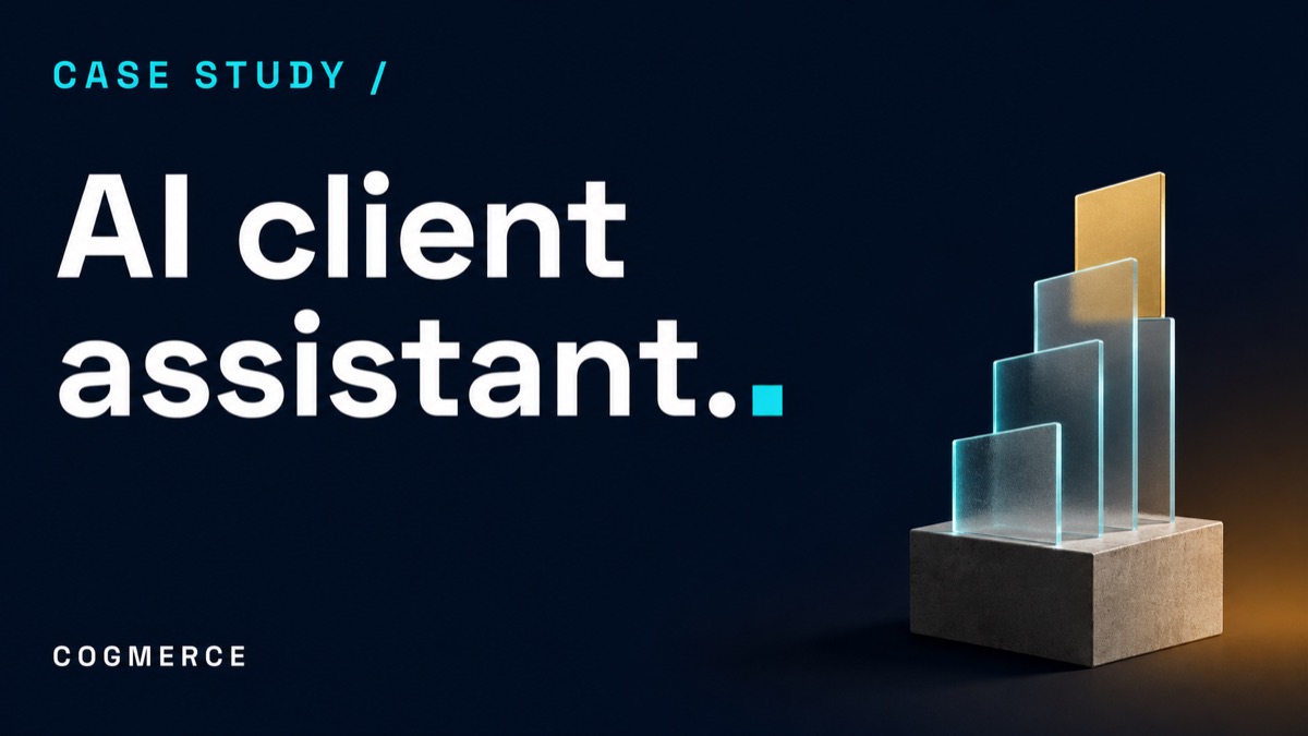 Case study thumbnail: AI client assistant